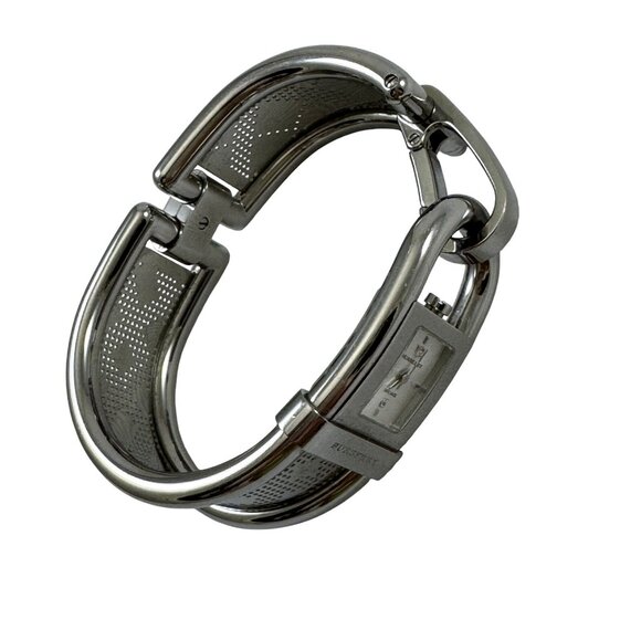 Burberry Shackle Cuff Ladies Bracelet Watch Stainless Steel BU4907 Needs Battery - Picture 1 of 9